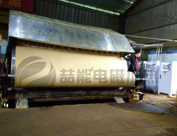 造紙行業(yè)哪些設備可以用電磁加熱？